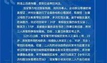 深圳小孩爆料案件最新情况,案情细节披露，警方全力侦破